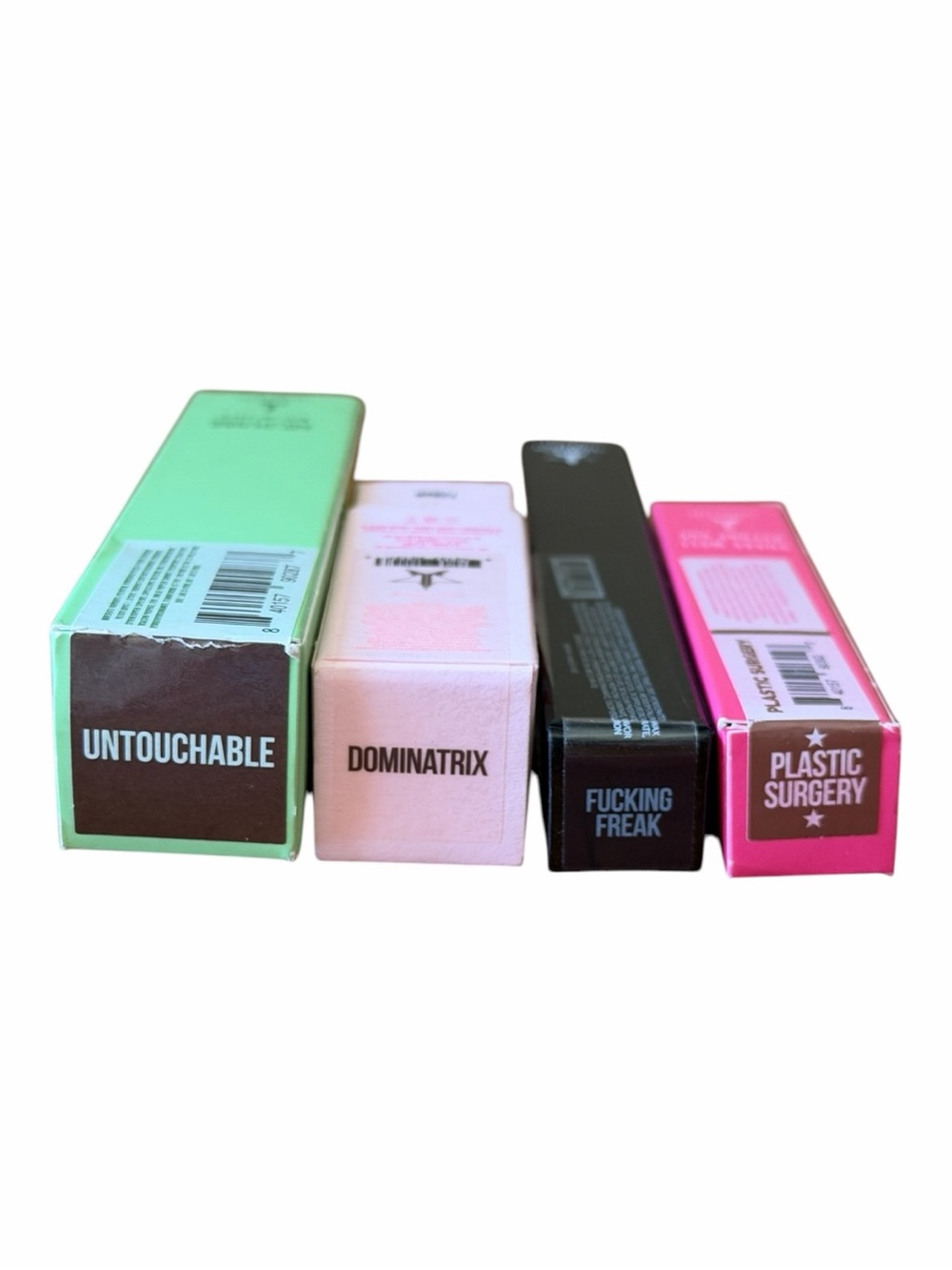 Jeffree Star Bold Edgy Lip Bundle Dominatrix Untouchable Lipstick Set NIB - Picture 16 of 16